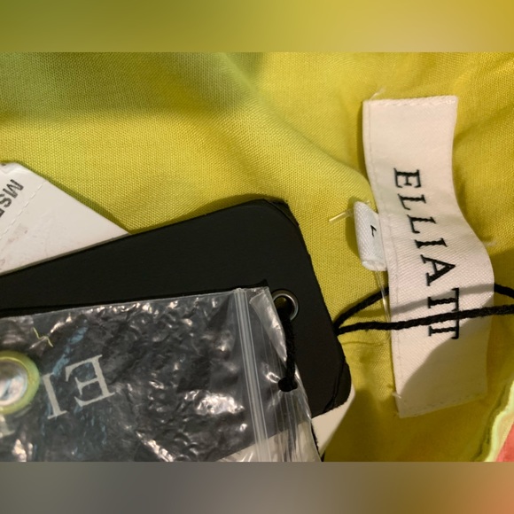 NWT ELLIATT Croatia Dress in Citrus. Size Large - Picture 11 of 15